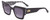 Profile View of SITO SHADES SENSORY DIVISION Cat Eye Sunglasses Black Zebra/Smoke Gradient 53 mm