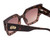 Close Up View of SITO SHADES SENSORY DIVISION Cateye Sunglass Quartz Tort/Rosewood Gradient 53 mm