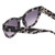 Close Up View of SITO SHADES SOUL FUSION Women Sunglasses Black Grey Tortoise/Smoke Gradient 51mm