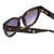 Close Up View of SITO SHADES SOUL FUSION Women's Sunglasses in Black Yellow/Horizon Gradient 51mm
