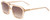 Profile View of SITO SHADES THE VOID Unisex Aviator Sunglass Sunlight Yellow Crystal/Brown 56 mm