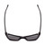 Top View of SITO SHADES WONDERLAND Women's Cat Eye Designer Sunglasses Black/Iron Gray 54 mm