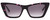 Front View of SITO SHADES WONDERLAND Cat Eye Sunglasses Black Purple Tort/Shadow Gradient 54mm