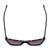 Top View of SITO SHADES WONDERLAND Cat Eye Sunglasses Black Purple Tort/Shadow Gradient 54mm