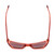 Top View of SITO SHADES WONDERLAND Cat Eye Sunglasses Watermelon Pink Crystal/Rosewood 54 mm