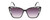 Front View of Kendall+Kylie KK5126 CHARLOTTE Cat Eye Sunglasses Black Crystal Silver/Grey 54mm