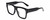 Profile View of Kendall+Kylie KK5147CE ESME Designer Bi-Focal Prescription Rx Eyeglasses in Gloss Black Ladies Square Full Rim Acetate 53 mm