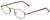 Calabria FlexPlus 62 Ant Gold Amber Eyeglasses :: Rx Single Vision