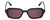 Front View of Kendall+Kylie KK5152CE GINGER Womens Hexagon Designer Sunglasses Black/Pink 50mm