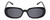 Front View of Kendall+Kylie KK5153CE VANESSA Women Oval Designer Sunglasses in Black/Grey 54mm