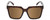 Front View of Kendall+Kylie COLLEEN Womens Sunglasses Amber Tortoise Havana Crystal/Brown 54mm