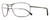 Profile View of REVO SURGE Designer Progressive Lens Prescription Rx Eyeglasses in Matte Gunmetal Black Mens Rectangular Full Rim Metal 62 mm