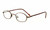 Calabria FlexPlus 88 Brown Eyeglasses :: Rx Single Vision