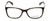 Front View of Michael Kors MK4016 Designer Reading Eye Glasses with Custom Cut Powered Lenses in Brown Tortoise Havana Antique Gold Ladies Cat Eye Full Rim Acetate 53 mm