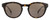 Front View of CARRERA 252/S Unisex Cat Eye Designer Sunglasses Havana Tortoise Gold/Brown 50mm