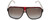 Front View of CARRERA 8014/S Mens Sunglasses Ruthenium Silver Red/Gray Gradient Polarized 61mm