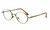 Calabria MetaFlex L Gold Amber 40 mm Eyeglasses :: Rx Single Vision