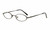 Calabria Trendsetter 17 Shiny Brown Eyeglasses :: Rx Single Vision
