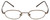 Calabria Trendsetter 20 Brown Eyeglasses :: Rx Single Vision