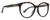 Profile View of Gucci GG0636SK Designer Reading Eye Glasses with Custom Cut Powered Lenses in Tortoise Havana Gold Ladies Round Full Rim Acetate 56 mm