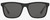 Front View of Gucci GG0381SN Unisex Designer Sunglasses Black Gold Crystal Green Red/Grey 57mm
