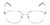 Front View of Book Club Bored of Flings Designer Bi-Focal Prescription Rx Eyeglasses in Gloss Silver Unisex Pilot Full Rim Metal 55 mm