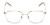 Front View of Book Club Bored of Flings Designer Progressive Lens Prescription Rx Eyeglasses in Gloss Silver Unisex Pilot Full Rim Metal 55 mm