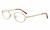 Calabria FlexPlus 62 Gold Amber Eyeglasses :: Custom Left & Right Lens