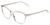 Profile View of Book Club Late Hesitation Designer Progressive Lens Prescription Rx Eyeglasses in Gloss Silver Unisex Cat Eye Full Rim Metal 54 mm