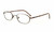 Calabria FlexPlus 85 Ant Brown Eyeglasses :: Custom Left & Right Lens