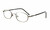 Calabria FlexPlus 85 Ant Pewter Eyeglasses :: Custom Left & Right Lens