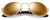 Side View of REVO RILEY S Unisex Round Sunglasses Gold Tortoise Havana/Champagne Mirror 50 mm