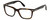 Profile View of Tom Ford CALIBER FT5304-052 Designer Progressive Lens Prescription Rx Eyeglasses in Brown Tortoise Havana Gold Unisex Square Full Rim Acetate 54 mm