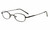 Calabria MetaFlex L Gold 40 mm Eyeglasses :: Custom Left & Right Lens