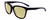 Profile View of Smith Optics Cavalier-141 Designer Polarized Reading Sunglasses with Custom Cut Powered Sun Flower Yellow Lenses in Indigo Purple Crystal Silver Ladies Cat Eye Full Rim Acetate 55 mm