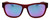 Front View of Smith Optics Ember-LPA Unisex Cat Eye Sunglasses Red/Chromapop Green Mirror 56mm