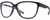 Profile View of Smith Optics Monterey-1JZ Designer Bi-Focal Prescription Rx Eyeglasses in Matte Midnight Navy Blue Unisex Panthos Full Rim Acetate 58 mm