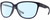 Profile View of Smith Optics Monterey-1JZ Designer Blue Light Blocking Eyeglasses in Matte Midnight Navy Blue Unisex Panthos Full Rim Acetate 58 mm
