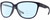 Profile View of Smith Optics Monterey-1JZ Designer Progressive Lens Blue Light Blocking Eyeglasses in Matte Midnight Navy Blue Unisex Panthos Full Rim Acetate 58 mm