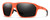 Profile View of Smith Optics Pathway-69I Men Sunglasses in Neon Orange/Chromapop Smoke Grey 62mm