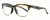 Profile View of Smith Optics Haywire-EPZ Designer Reading Eye Glasses with Custom Cut Powered Lenses in Brown Tortoise Havana Crystal Gold Unisex Panthos Semi-Rimless Acetate 55 mm