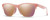 Profile View of Smith Optics Haywire-F45 Women Sunglasses Purple Gold/Chromapop Pink Mirror 55mm