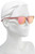 Side View of Smith Optics Haywire-F45 Women Sunglasses Purple Gold/Chromapop Pink Mirror 55mm