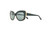 Profile View of Reptile Liana Women Butterfly Polarize Sunglasses Black Tokyo Tortoise/Grey 55mm