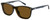 Profile View of Levi's Timeless LV5013CS Unisex Sunglass in Crystal Blue Horn Marble/Brown 53 mm