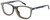 Profile View of Levi's Timeless LV5013CS Designer Progressive Lens Prescription Rx Eyeglasses in Crystal Blue Horn Marble Unisex Panthos Full Rim Acetate 53 mm