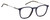 Profile View of Tommy Hilfiger TH1764S Designer Progressive Lens Prescription Rx Eyeglasses in Navy Blue White Red Silver Tortoise Havana Unisex Panthos Full Rim Metal 51 mm