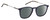 Profile View of Tommy Hilfiger TH1764S Designer Polarized Sunglasses with Custom Cut Smoke Grey Lenses in Navy Blue White Red Silver Tortoise Havana Unisex Panthos Full Rim Metal 51 mm
