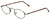 Calabria FlexPlus 62 Ant Gold Amber Reading Glasses
