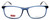 Front View of Levi's Seasonal LV1018 Designer Progressive Lens Prescription Rx Eyeglasses in Crystal Blue Unisex Rectangular Full Rim Acetate 55 mm